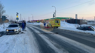В Саратове два человека пострадали в столкновении Нивы с Audi
