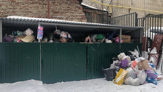 Горожане пожаловались на длительный невывоз мусора в центре Саратова