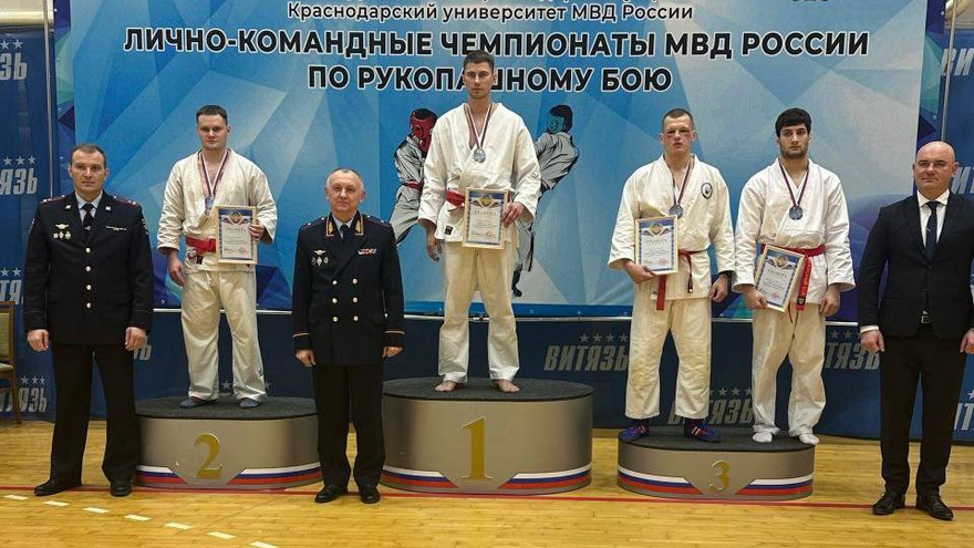 Саратовский полицейский Кирилл Щербаков стал лучшим на чемпионате МВД