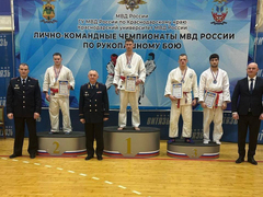 Саратовский полицейский Кирилл Щербаков стал лучшим на чемпионате МВД