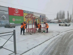 Власти Энгельса пообещали усиленно убирать снег