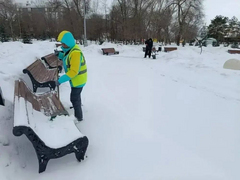 Власти Энгельса пообещали усиленно убирать снег