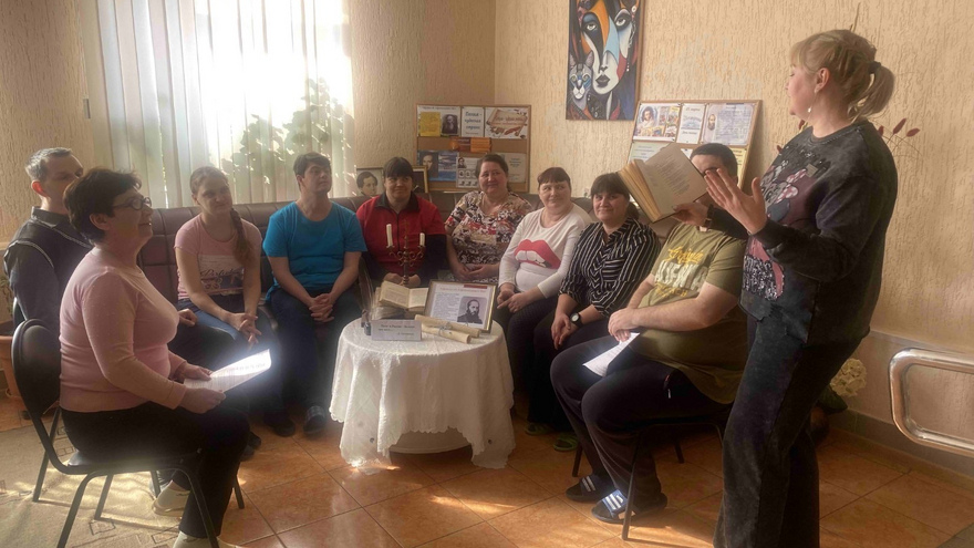 В Энгельсском доме-интернате прошел конкурс чтецов