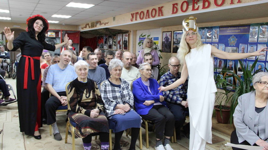 В Энгельсском доме-интернате прошел конкурс чтецов