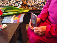 В Саратове 91-летней приезжей с Украины выдали российский паспорт