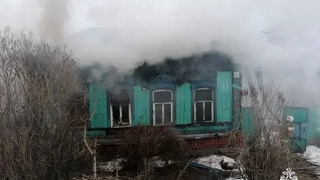 На пожаре под Саратовом погибла 98-летняя женщина