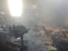 В Турках на пожаре погибли двое мужчин