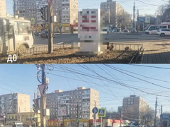В Энгельсском районе демонтируют незаконные билборды и киоски