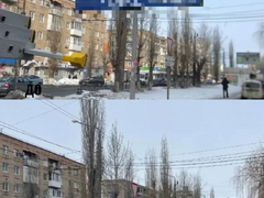 В Энгельсском районе демонтируют незаконные билборды и киоски