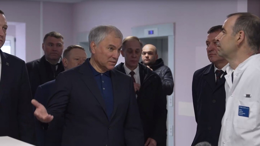 Володин назвал главную проблему саратовской медицины