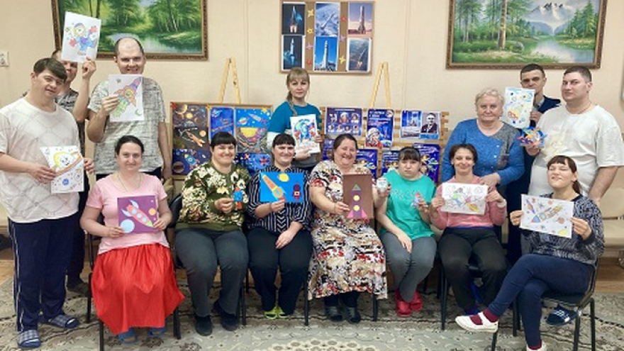 В Энгельсском доме-интернате прошла Неделя космоса