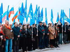 В Саратове прошел митинг к 65-летию первого полета человека в космос