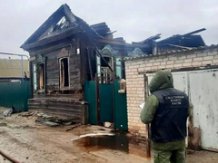Под Саратовом в горящем доме погибла пенсионерка