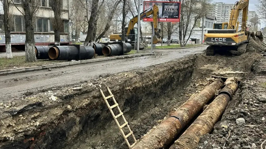 Т Плюс модернизирует теплотрассу на улице Степана Разина для комфорта в домах