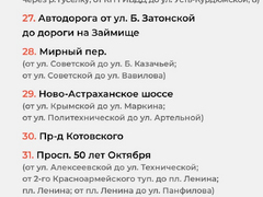 Названы ждущие ремонта дороги в Саратове