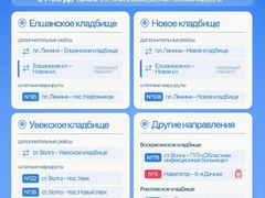 На Радоницу в Саратове пустят дополнительные автобусы к кладбищам