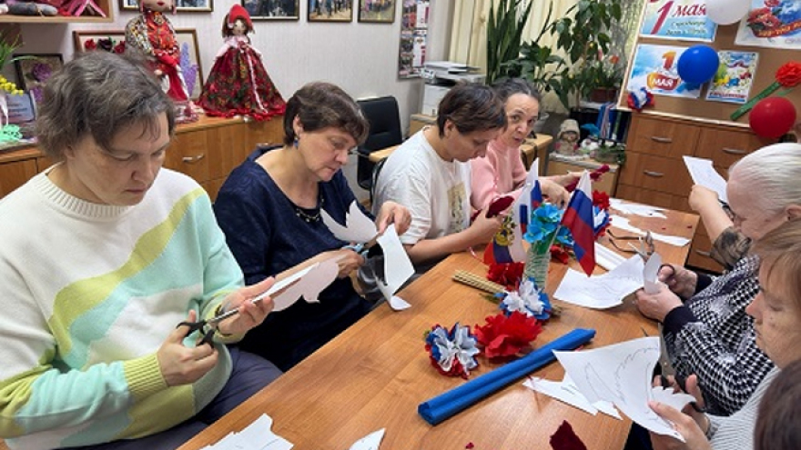В Энгельсском доме-интернате прошли Первомайские гуляния
