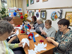В Энгельсском доме-интернате прошли Первомайские гуляния