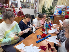В Энгельсском доме-интернате прошли Первомайские гуляния