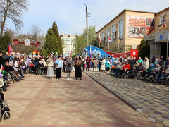 В Энгельсском доме-интернате прошли Первомайские гуляния