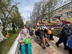 В Энгельсском доме-интернате прошли Первомайские гуляния