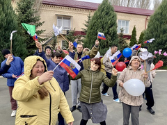 В Энгельсском доме-интернате прошли Первомайские гуляния