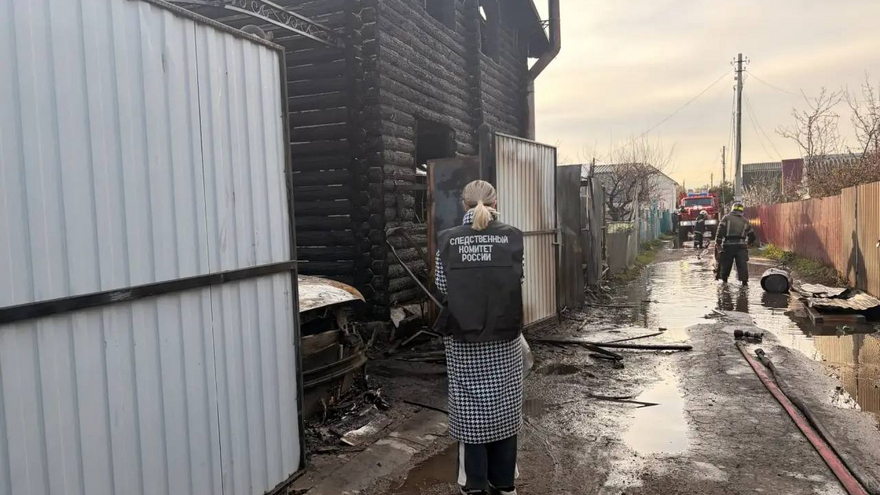 СК завел дело после гибели девочки на пожаре: у ее родителей – 50-процентный ожог тела