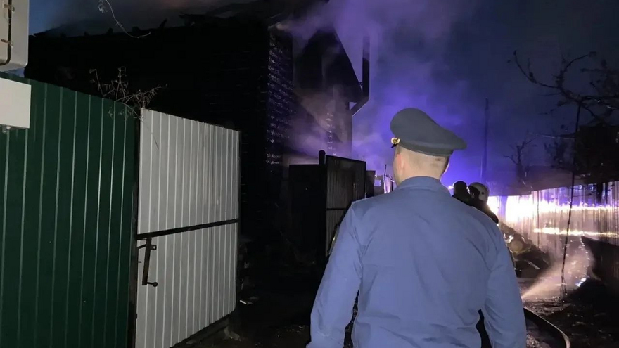 СК завел дело после гибели девочки на пожаре: у ее родителей – 50-процентный ожог тела