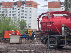 Ремонт коллектора в Энгельсе: число машин для подвоза воды увеличат в 2 раза