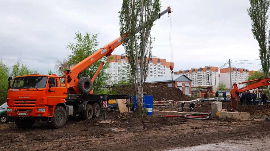 Поврежденный участок коллектора в Энгельсе локализован