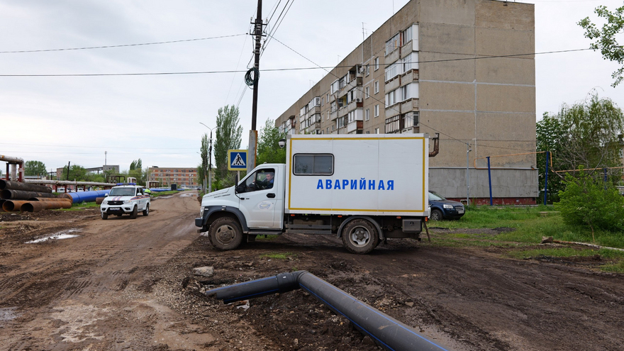 Поврежденный участок коллектора в Энгельсе локализован