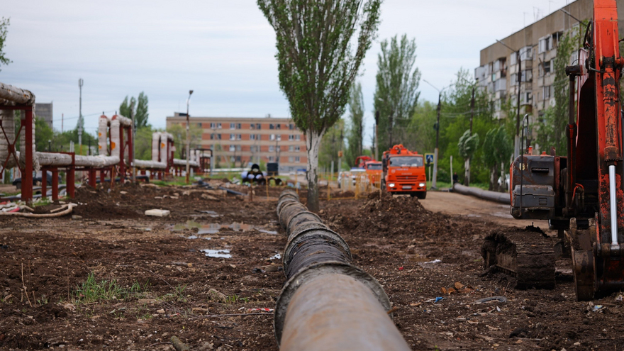 Поврежденный участок коллектора в Энгельсе локализован