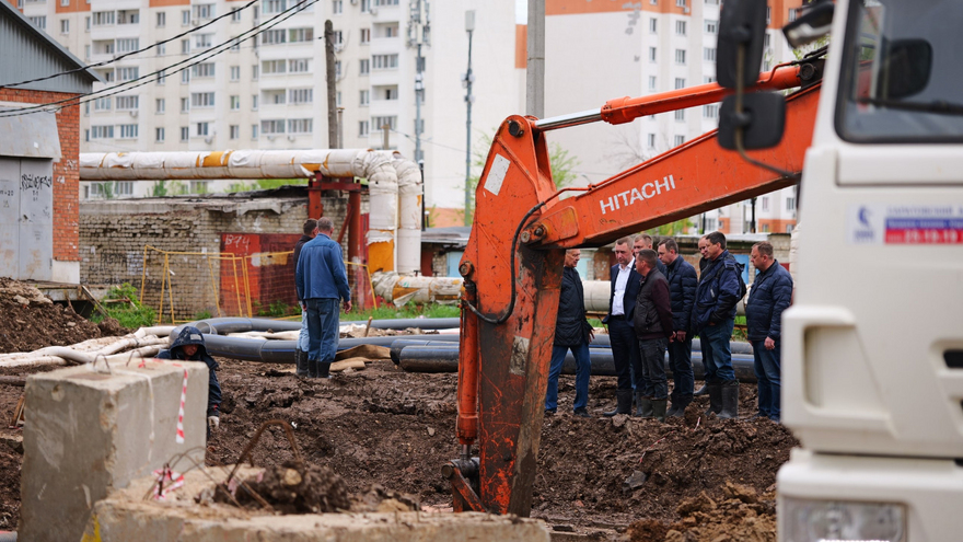 Поврежденный участок коллектора в Энгельсе локализован