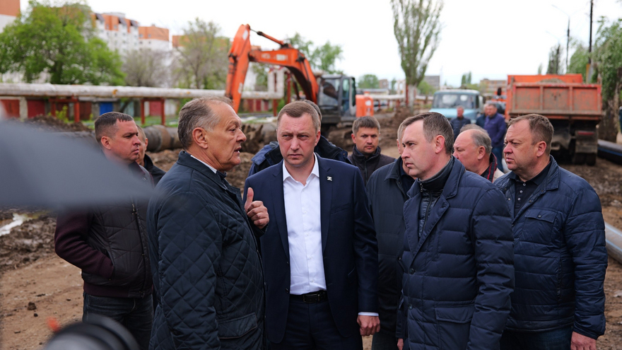 Поврежденный участок коллектора в Энгельсе локализован