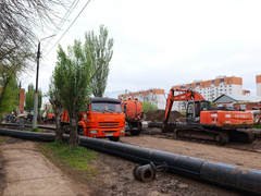 Поврежденный участок коллектора в Энгельсе локализован