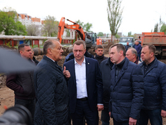 Поврежденный участок коллектора в Энгельсе локализован