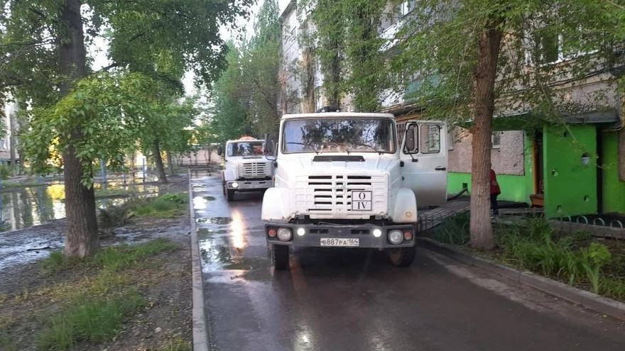 В Энгельсе готовятся к замене поврежденного участка коллектора