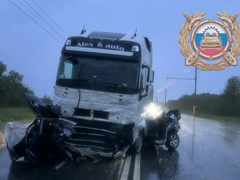 Под Балаковом в ДТП с фурой погиб мужчина