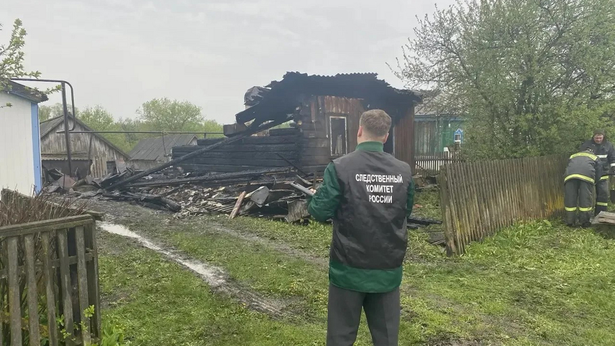 Пожилой мужчина погиб на пожаре в селе Елань