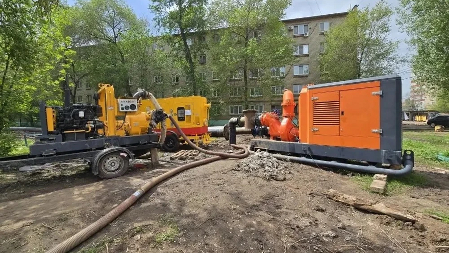 В Энгельсе на месте коммунальной аварии готовятся к горизонтальному бурению