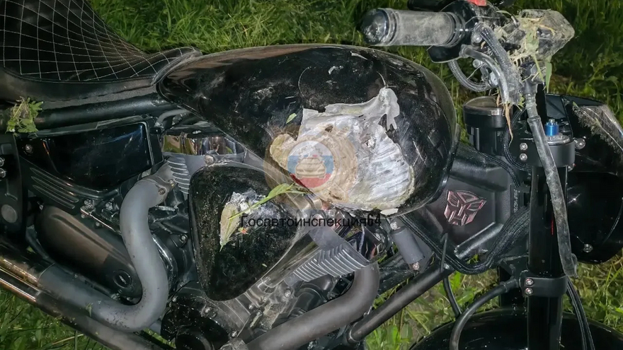 В Саратове байкер пострадал в полуночном ДТП у Парка Победы