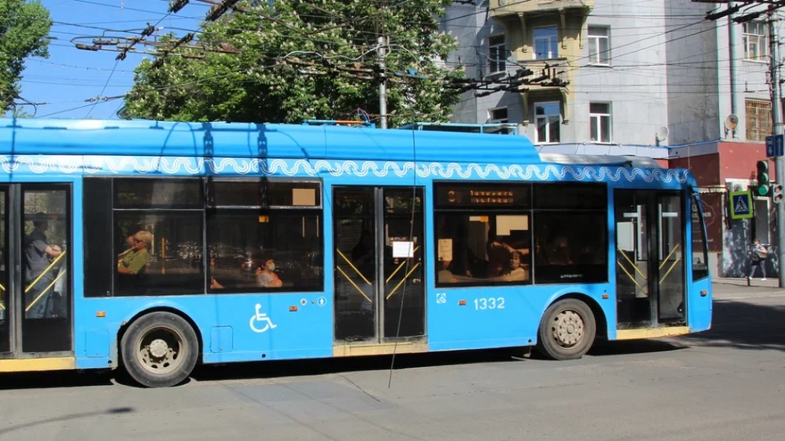 В Саратове остановили троллейбусы трех маршрутов