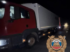 Под Саратовом фура сбила пенсионера