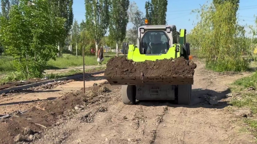 Реконструкцию парка Солнечный в Саратове хотят закончить досрочно