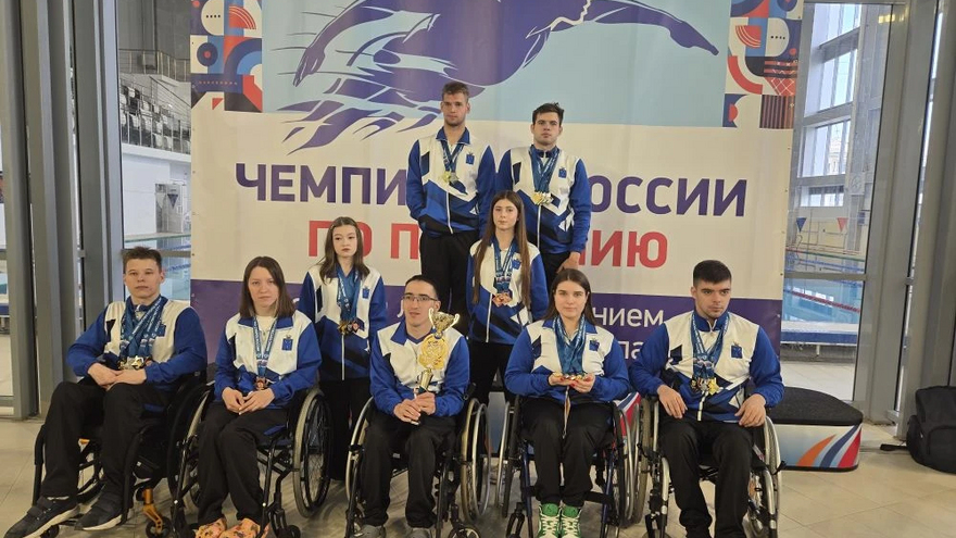 Саратовские пловцы-инвалиды завоевали 37 медалей на чемпионате России