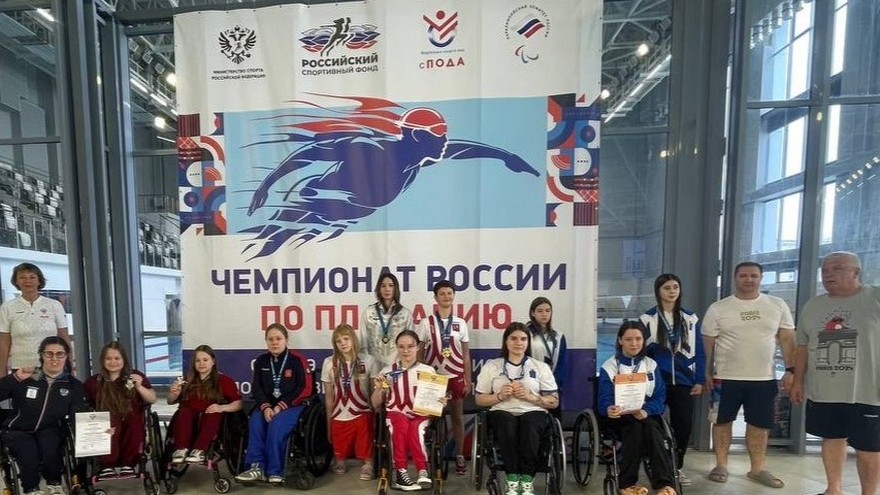 Саратовские пловцы-инвалиды завоевали 37 медалей на чемпионате России