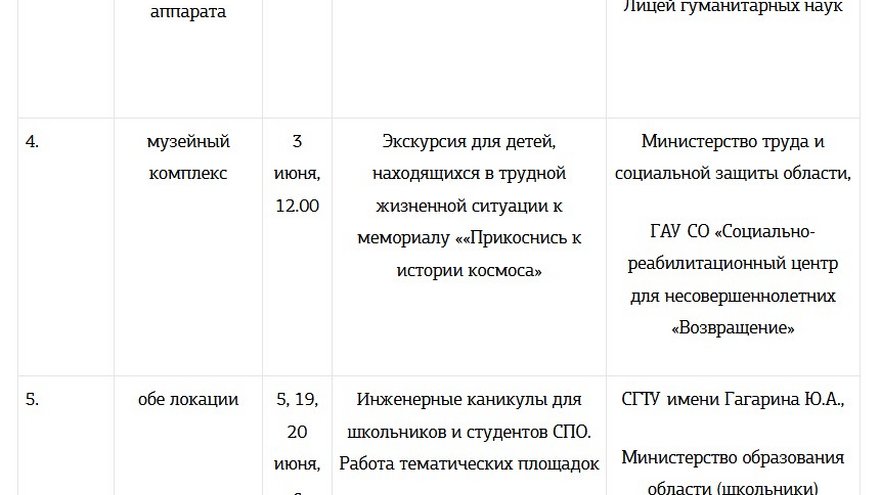 В июне в Парке покорителей космоса зарегистрируют браки и вручат паспорта