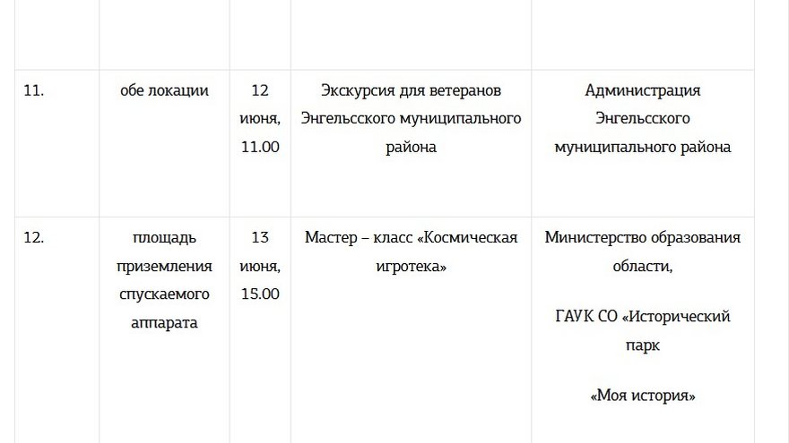 В июне в Парке покорителей космоса зарегистрируют браки и вручат паспорта