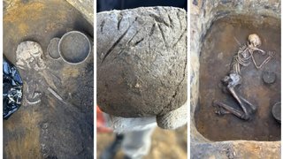 Под Саратовом нашли древние захоронения