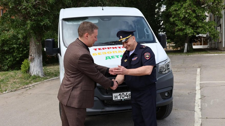 В Саратове появился мобильный детский автогородок
